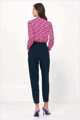High Waisted Balloon Pants Unique Office Style Fashion