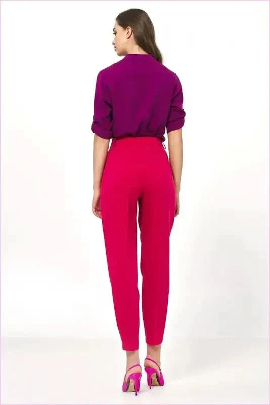 High Waisted Balloon Pants Unique Office Style Fashion
