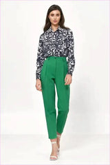 High Waisted Balloon Pants Unique Office Style Fashion