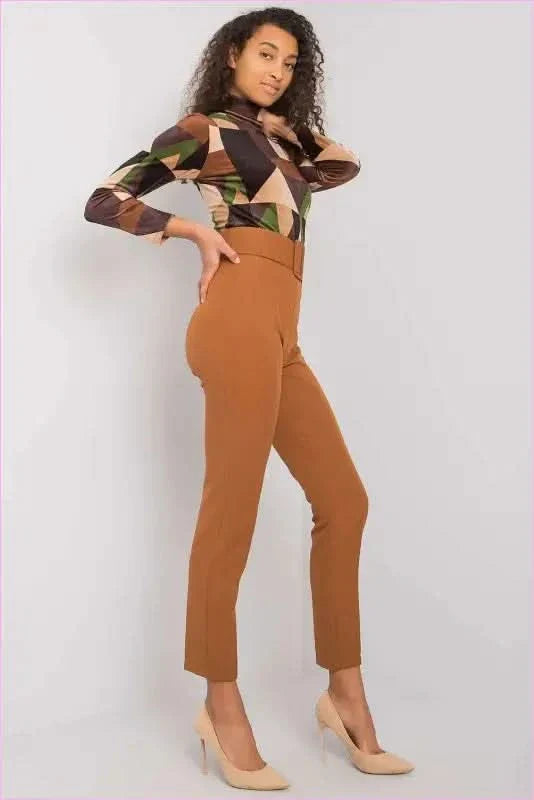 High Waisted Cigarette Pants Unique Style Fashion