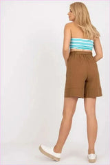 High Waisted Fashion Shorts Unique Style for Women