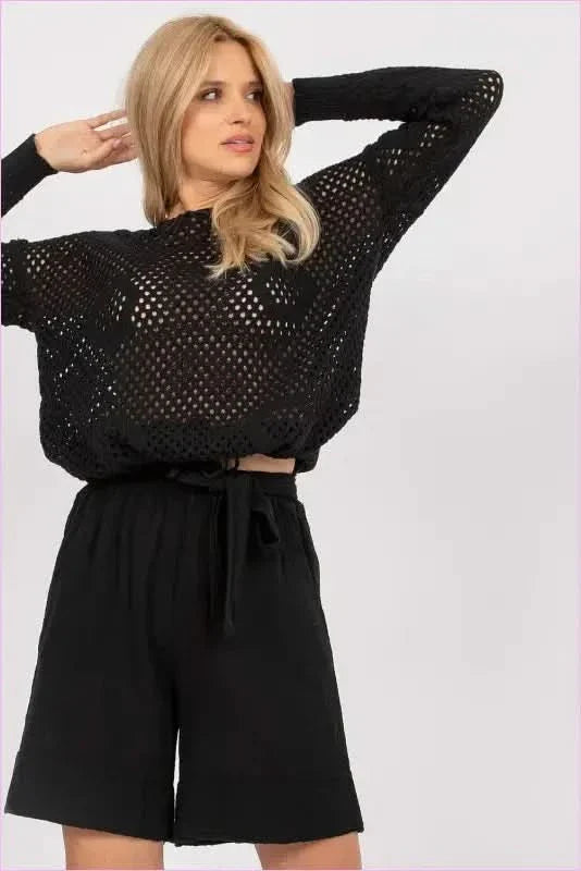 High Waisted Fashion Shorts Unique Style for Women