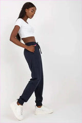 High Waisted Fashion Sweatpants