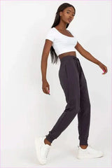 High Waisted Fashion Sweatpants