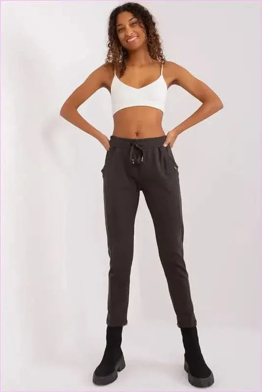 High Waisted Fashion Sweatpants