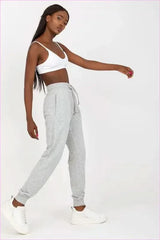 High Waisted Fashion Sweatpants