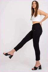 High Waisted Fashion Sweatpants