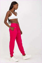 High Waisted Fashion Sweatpants