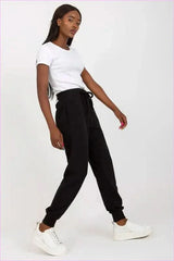 High Waisted Fashion Sweatpants