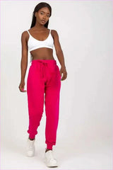 High Waisted Fashion Sweatpants