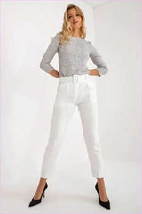 High Waisted Pants Stylish Women's Fashion