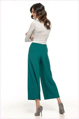 High Waisted Wide Leg Trousers Fashion Style
