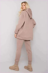 Hoodie and Sweatpants Set Fashion Style