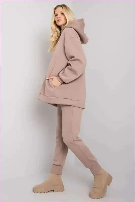 Hoodie and Sweatpants Set Fashion Style