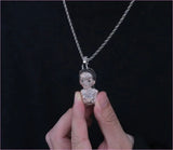 Iced Out Gangster Rapper Style Necklace with AAA Zircon and 18k Gold Finish