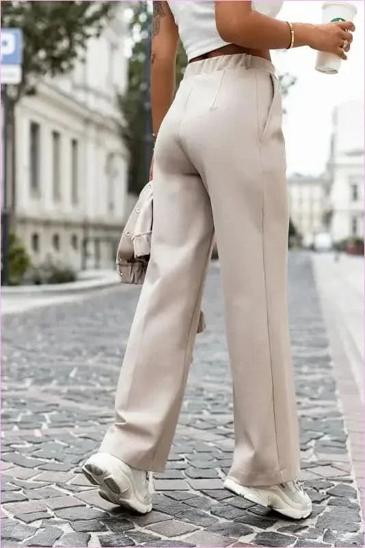 Jinny Cropped Pants Classic Fashion Style