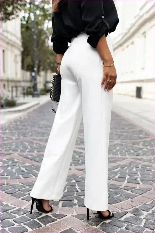 Jinny Cropped Pants Classic Fashion Style