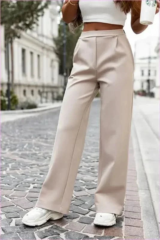 Jinny Cropped Pants Classic Fashion Style
