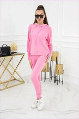 Kim Peral Buttons Unique Fashion Legging Set