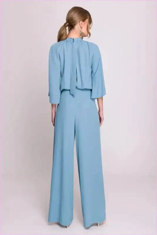 Kimono Sleeve Jumpsuit Unique Style