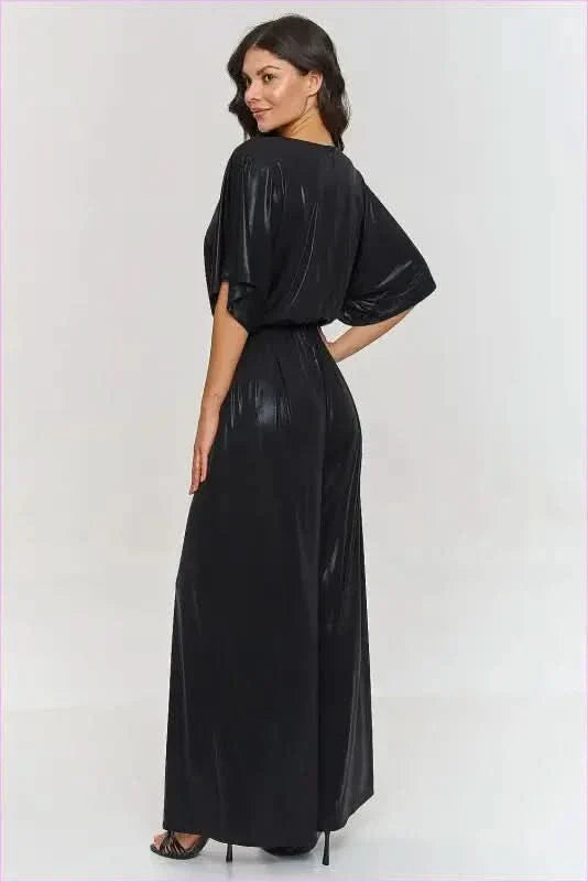Kimono Sleeve Jumpsuit Unique Style Fashion