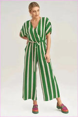 Kimono Sleeve Jumpsuit Unique Style Fashion