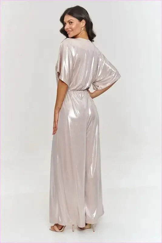 Kimono Sleeve Jumpsuit Unique Style Fashion