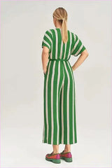 Kimono Sleeve Jumpsuit Unique Style Fashion