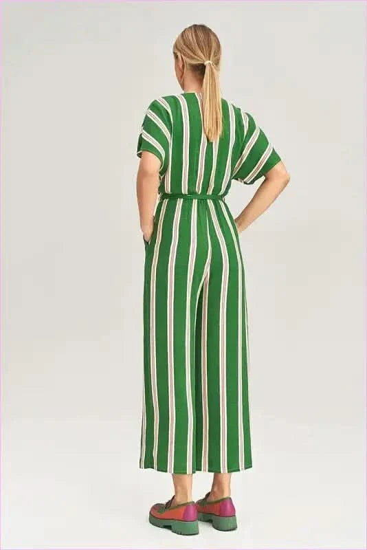 Kimono Sleeve Jumpsuit Unique Style Fashion