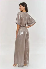 Kimono Sleeve Jumpsuit Unique Style Fashion