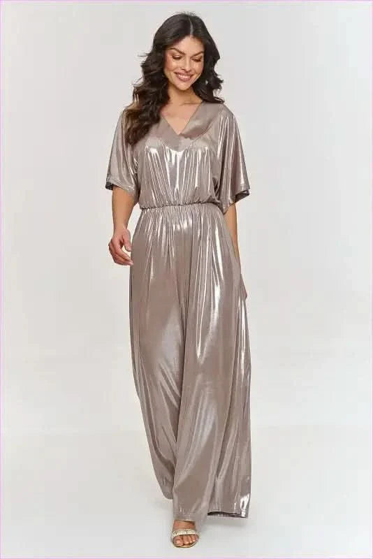 Kimono Sleeve Jumpsuit Unique Style Fashion