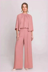 Kimono Sleeve Jumpsuit Unique Style