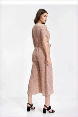 Kimono Sleeve Overalls Unique Fashion Style