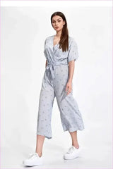 Kimono Sleeve Overalls Unique Fashion Style