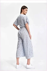 Kimono Sleeve Overalls Unique Fashion Style