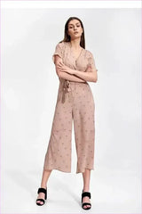 Kimono Sleeve Overalls Unique Fashion Style