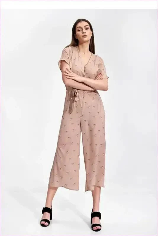 Kimono Sleeve Overalls Unique Fashion Style