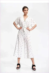 Kimono Sleeve Overalls Unique Fashion Style