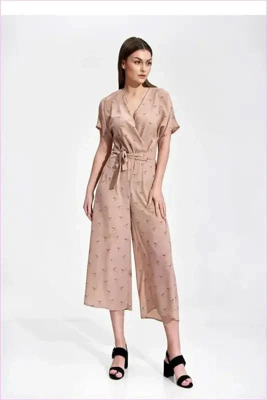 Kimono Sleeve Overalls Unique Fashion Style