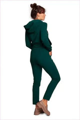 Knit Fashion Pants Unique Style Grommets