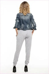 Knit Sweatpants Unique Style Fashion Bottoms