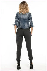 Knit Sweatpants Unique Style Fashion Bottoms