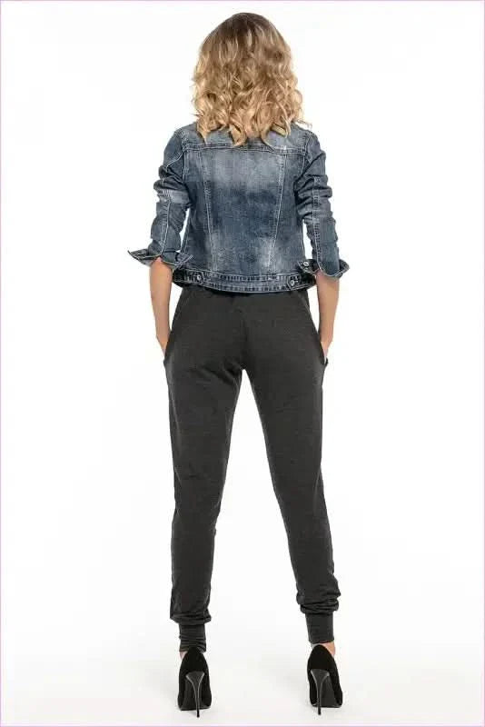 Knit Sweatpants Unique Style Fashion Bottoms