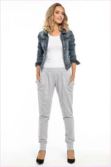 Knit Sweatpants Unique Style Fashion Bottoms