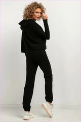 Knitted Jogger Sweatpants Unique Style Loose Fit Fashion Joggers