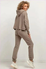 Knitted Jogger Sweatpants Unique Style Loose Fit Fashion Joggers