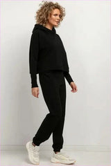 Knitted Jogger Sweatpants Unique Style Loose Fit Fashion Joggers