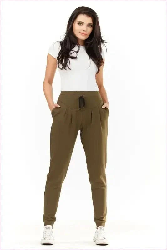 Knitted Trousers Unique Style Fashion Pants