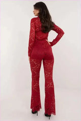 Lace Bell Bottoms Unique Fashion Style