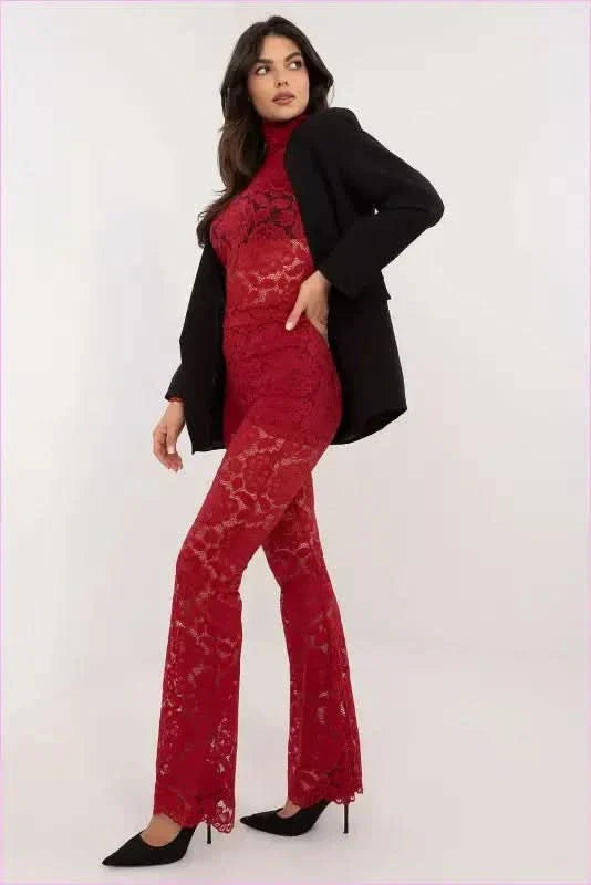 Lace Bell Bottoms Unique Fashion Style